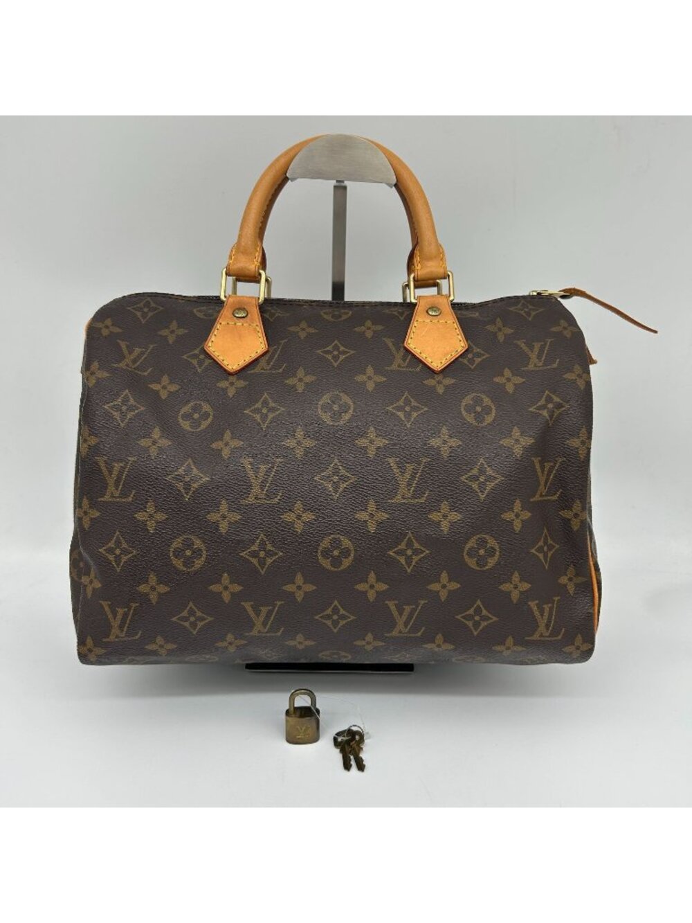 Louis Vuitton Monogram Speedy 30 Cadenaki 2 Handbag